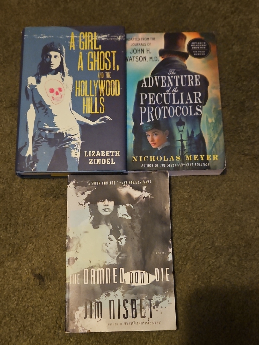 Mystery/Thriller Trio Of Paperbacks